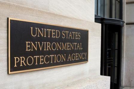 Picture of the front of the US EPA building