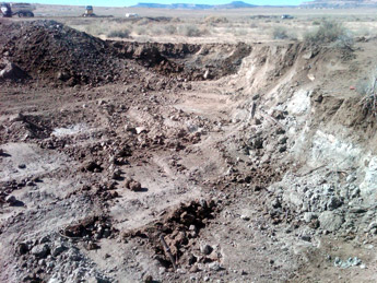 Cleaned up uranium site on Navajo land