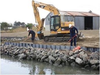 Cleanup on Wiyot Tribe land