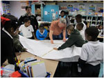 GWNO and Public Laboratory Work With Dr King 4th Graders to Build Kite for Mapping Project