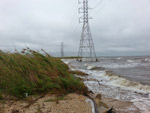 Shoreline Erosion at Potential Pier Site