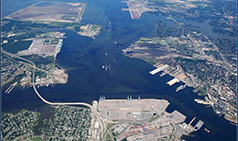 Port of Virginia - Aerial View