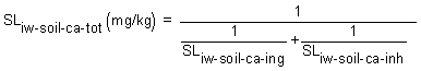 Indoor Worker Soil Equation - Carcinogenic - Total