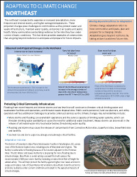 Cover page of Northeast fact sheet