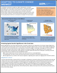 Cover of Midwest Region Factsheet: Adapting to Climate Change