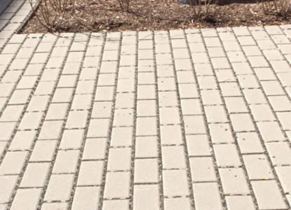 Permeable pavers UConn Spring 2016