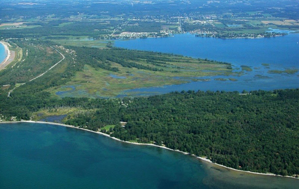 barrier (protected) Great Lakes coastal wetland