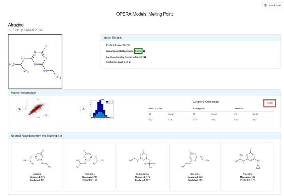 Chemistry Dashboard Calculation Details