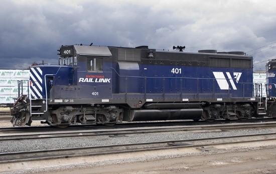 Montana Rail Link Locomotive