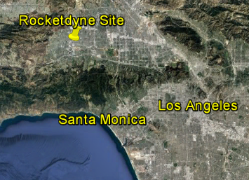 Site location in Canoga Park neighborhood, City of Los Angeles