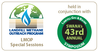 Graphic for LMOP Special Sessions and SWANA's Landfill Gas & Biogas Symposium