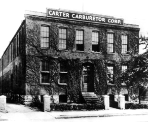 image of Vintage building photo Carter Carb story