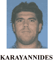 photograph of fugitive John Karayannides