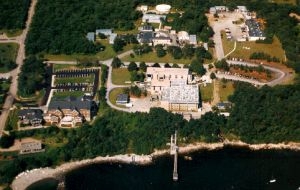 Aerial photo of EPA’s Atlantic Ecology Division Laboratory in Narragansett, Rhode Island.