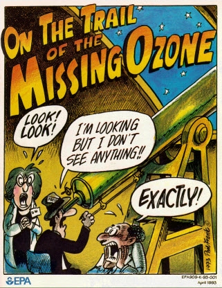 On the Trail of the Missing Ozone