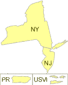 map of US EPA Region 2