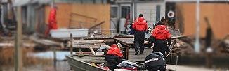 EPA responding by boat to Hurricane Sandy