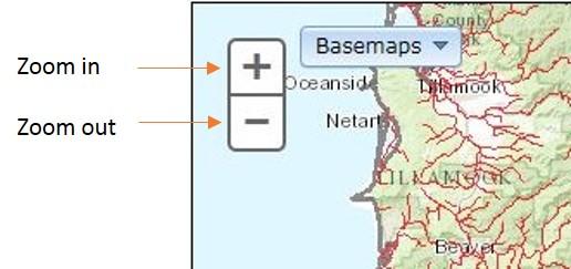 example how to change basemap zoom settings