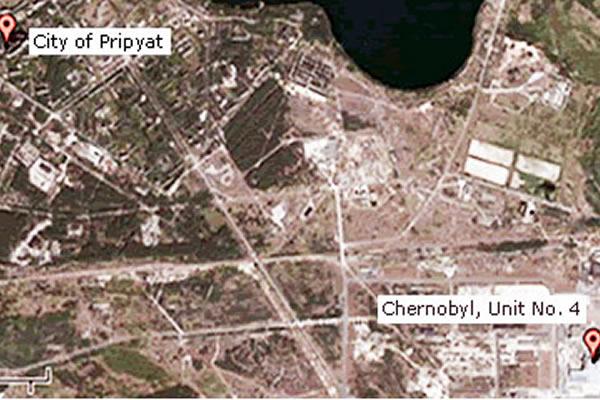 Pripyat Map