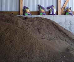 Photo of potting mix created from digested solids