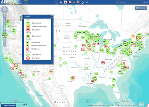 Sample map available from the AgSTAR National Mapping Tool