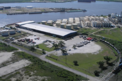 Aerial photo of Port Arthur Facility