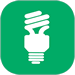 Energy Efficient Lightbulb Icon