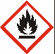 Example of small Flammability Symbol