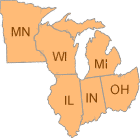 Region 5 offices are located in Chicago and serve IL, IN, MI, MN, and WI.