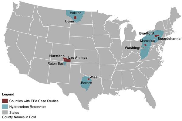  Counties with EPA Case Studies