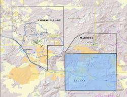 Grants Mining District Map - Laguna
