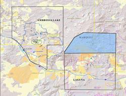 Grants Mining District Map - Marquez