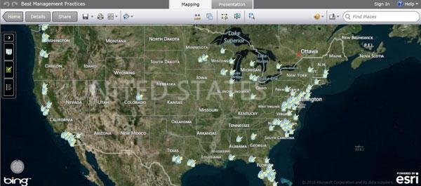 Click the map to open it in ArcGIS Explorer online and view it interactively.