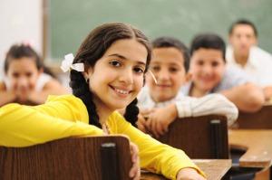 Children in a classroom