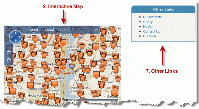 Image depicting Interactive Map and Other Links