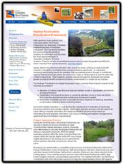 Lower Columbia River Habitat Strategy Web Page
