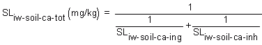Indoor Worker Soil Equation - Carcinogenic - Total