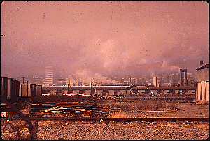 Image showing an industrial complex in Tacoma, WA 1972