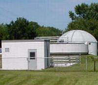 Photo of a small scale treatment facility.