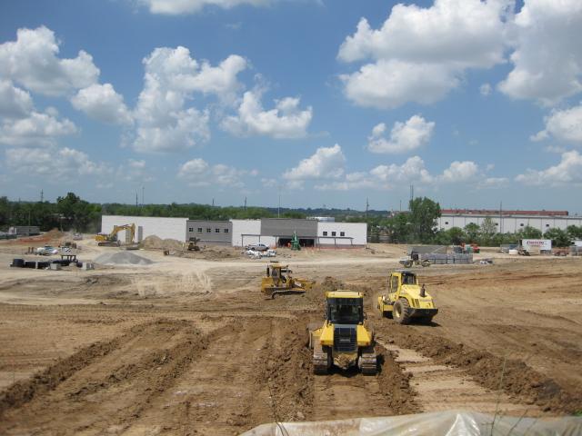 2.	Construction of the new commercial space at Kansas City Structural Steel site, June 2014