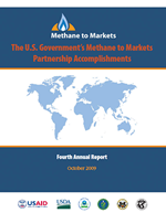U.S. Government's Methane to Markets Partnership Accomplishments 2009 Annual Report cover