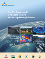 U.S. Government's Mehtane to Markets Partnership Accomplishments 2010 Annual Report cover