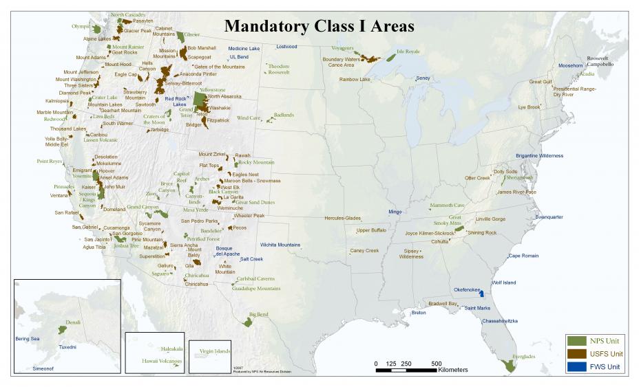 Mandatory Class I Areas