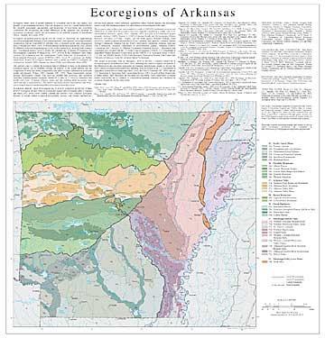 Level III and IV Ecoregions of Arkansas