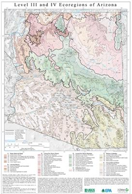 Level III and IV Ecoregions of Arizona