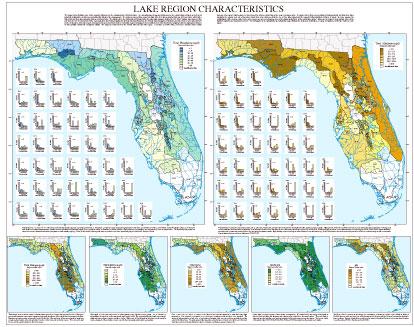 Lake Regions of Florida--poster back side