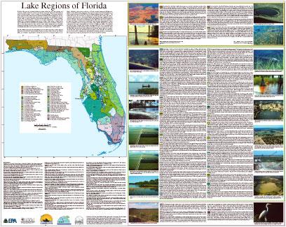 Lake Regions of Florida--poster front side