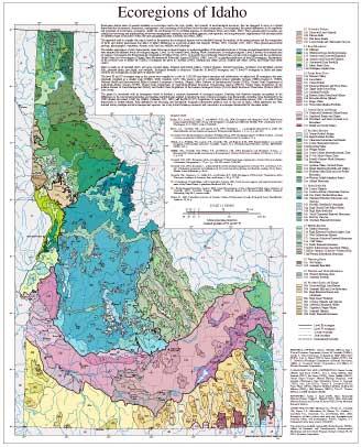 Level III and IV Ecoregions of Idaho