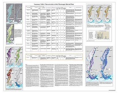 Level IV Ecoregions of the Mississippi Alluvial Plain--poster back side