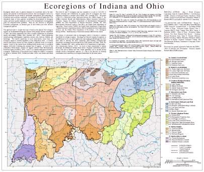 Level III and IV Ecoregions of Indiana and Ohio